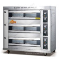 Cuiseur à gaz autoportant professionnel de Guangzhou K267 3-Layer 9-Tray avec le four